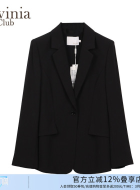 Lavinia 拉维妮娅职场通勤气质极简西服外套女春秋新款J45W10