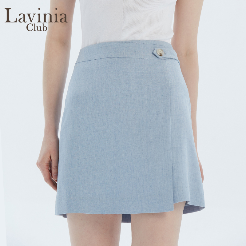 小a摆短款通勤风半身裙21夏新品