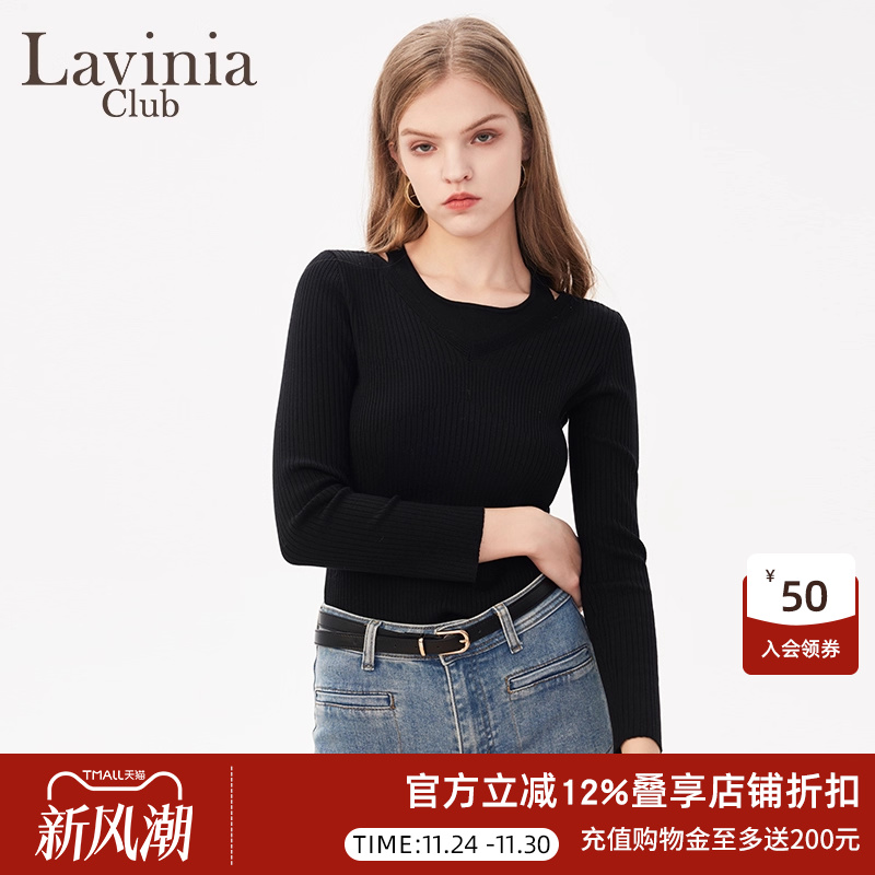 LaviniaClub气质针织衫