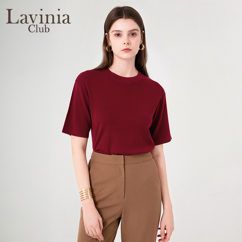 LaviniaClub通勤气质针织衫