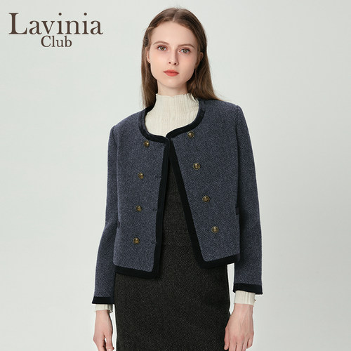 LaviniaClub气质短外套