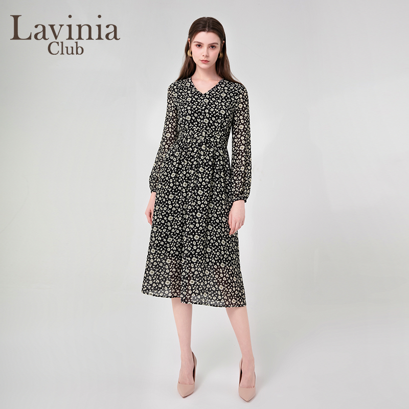 LaviniaClub气质连衣裙