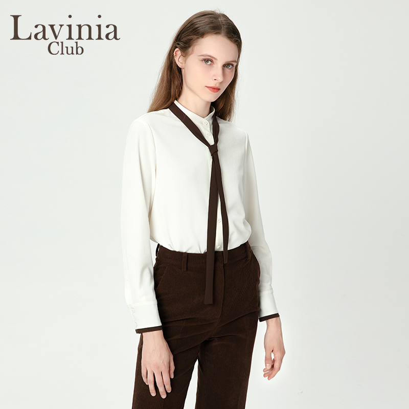 LaviniaClub气质通勤衬衫