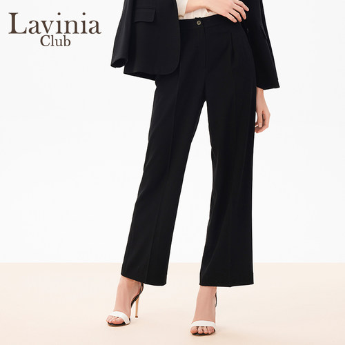 LaviniaClub高腰休闲裤