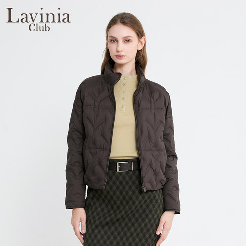 Lavinia90鹅绒显瘦短款羽绒服