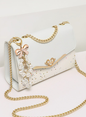 马年新品包包女士2025新款斜挎包真皮bags女包秋冬链条包单肩腋下