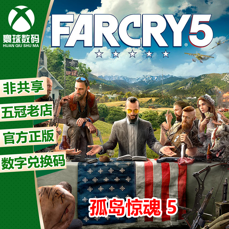 XBOX正版游戏孤岛惊魂5兑换码