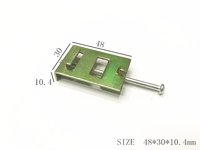 厂家直销金属支架仪表配件柜装仪器安装支架文本液晶显示外壳卡扣