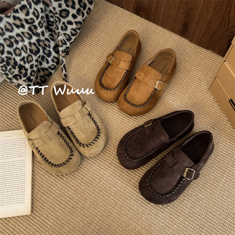 复古勃肯鞋女秋季百搭厚