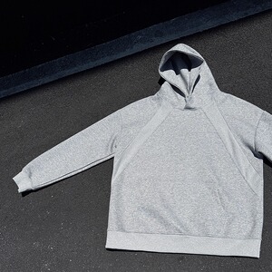 6w件+330g 秋新款男潮牌套头连帽卫衣 室外模特 WY617 P32图片