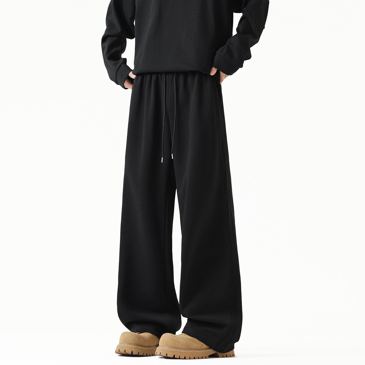 1w件+300g2026春款重磅垂感卫裤男运动裤无影墙K183P28控59，男装休闲裤，电商A030