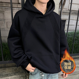 5000件+420g华棉加绒2026春款套头连帽卫衣高街WY617-JR特P38，男装卫衣，电商A030