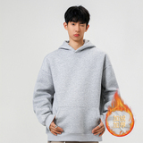 5W件+420g华棉加绒2026春连帽纯色套头卫衣无影墙WY801-JR特P35，男装卫衣，电商A030