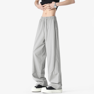 2w+220g锦纶冰丝2026春透气激光打孔休闲冰丝裤K170 无影墙 特P28，男装休闲裤，电商A030