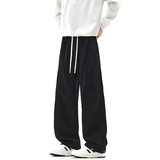 1000件+300g2026春款复古重磅弯刀休闲卫裤无影墙K193P35，男装休闲裤，电商A030