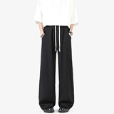 2k件+2026春款垂感宽松卫裤男大码弯刀休闲裤无影墙K8009特P28，男装休闲裤，电商A030