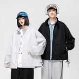 现货1k+2026春款潮流时尚日系立领夹克男港风JK5030特P55，男装夹克，电商A030