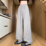 2w件+220g锦纶冰丝2026春透气激光打孔冰丝裤K170室内模特特P28，男装休闲裤，电商A030