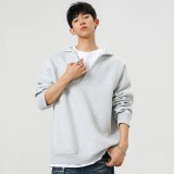 4w件+350g华棉2026春款拼接假两件宽松套头卫衣无影墙WY610P38，男装卫衣，电商A030