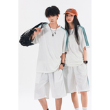 2千件冰晶格220g2026春款运动套装运痞帅两件套模特TZ2552特P28，男装休闲套装，电商A030