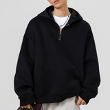 5k件+350g华棉2026春款半拉链连帽套头卫衣无影墙WY608特P35，男装卫衣，电商A030