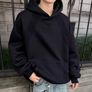 6w件+330g华棉 2026春款男潮牌套头连帽卫衣 高街 WY617 特P28图片