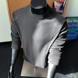 2w件德绒280g2026春款设计感长袖打底长恤假模特T2602P13.5，男装T恤，电商A030