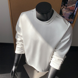 2000件华棉320g2026春款长袖拉链T恤人台假模T2605P20，男装T恤，电商A030