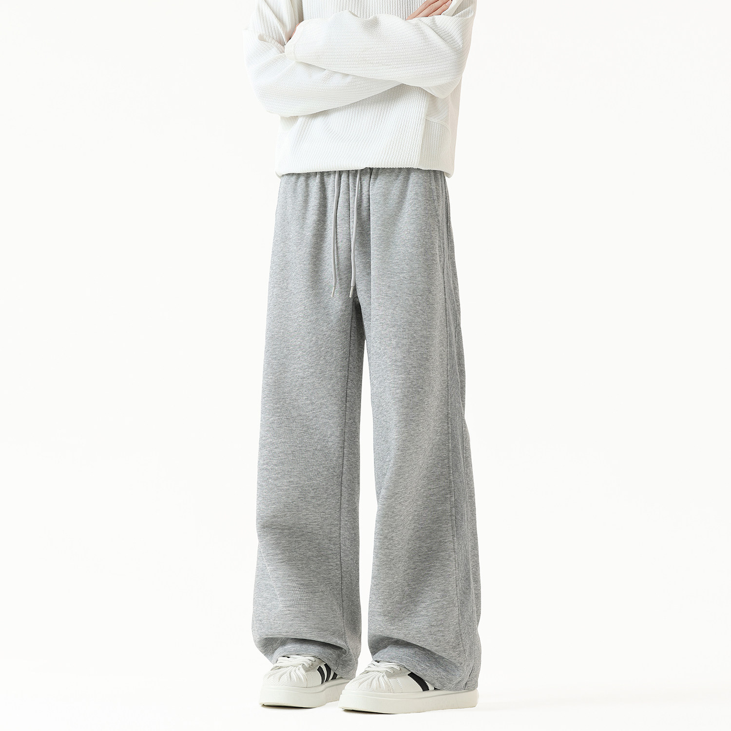 1w件+300g2026春款重磅垂感卫裤男运动裤无影墙K183P28控59，男装休闲裤，电商A030