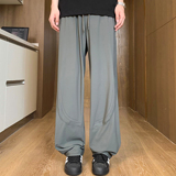 2w件+220g锦纶冰丝2026春透气激光打孔冰丝裤K170室内模特特P28，男装休闲裤，电商A030