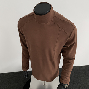 30w件+280g德绒 2026春款结构款长袖打底衫 假模特 T2600 特P12.5，男装T恤，电商A030