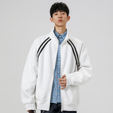 1w件+330g华棉2026春拼接连帽两侧条纹卫衣无影墙WY613P38，男装卫衣，电商A030