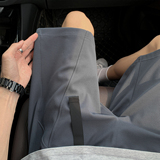 3千件米通格320g2026春款美式拼接直筒短裤户外模特DK021P28控59，男装牛仔裤，电商A030