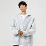 4w件+350g华棉2026春款拼接假两件宽松套头卫衣无影墙WY610P38，男装卫衣，电商A030