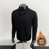 4000件+2026春款420g华棉加绒竖领亨利领长T假模特T2595-JRP20，男装卫衣，电商A030