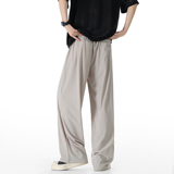 6K+2026春款冰丝薄款男士直筒裤透气冰川格速干K182无影墙特P28，男装休闲裤，电商A030