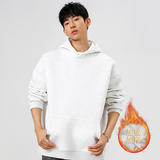 5W件+420g华棉加绒2026春连帽纯色套头卫衣无影墙WY801-JR特P35，男装卫衣，电商A030