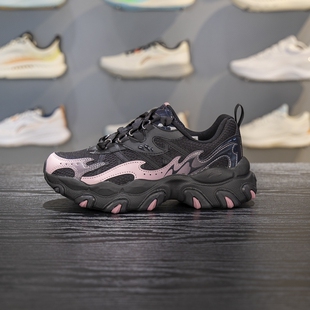 李宁 x LPL联名猫爪LITE 3女子经典休闲鞋2025秋季运动鞋AGCV398