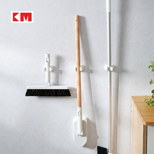 日本扫把挂钩 鱼竿挂钩 粘钩 直杆挂钩 扫帚挂钩 拖布弹簧固定件