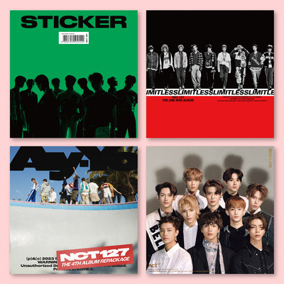 NCT127专辑封面海报全店满5送1