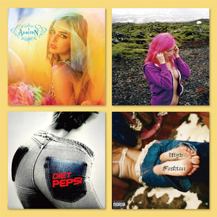 Addison Rae音乐专辑封面海报卧室房间床头装饰画墙贴无框画挂画