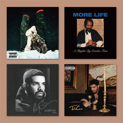 Drake公鸭专辑封面海报满5送1