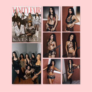 KATSEYE女团海报写真kpop周边装饰画墙贴无框画Eyekons应援照片1