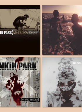 林肯公园专辑海报Linkin Park摇滚乐队CD封面卧室房间装饰画墙贴