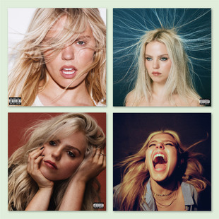 Renee 饰画墙贴无框画贴墙照片 Rapp芮妮拉普专辑封面海报床头装