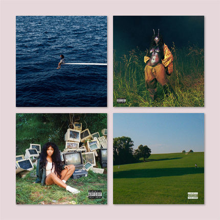 SZA诗莎音乐专辑封面海报卧室宿舍房间装饰画墙贴无框画贴墙挂画