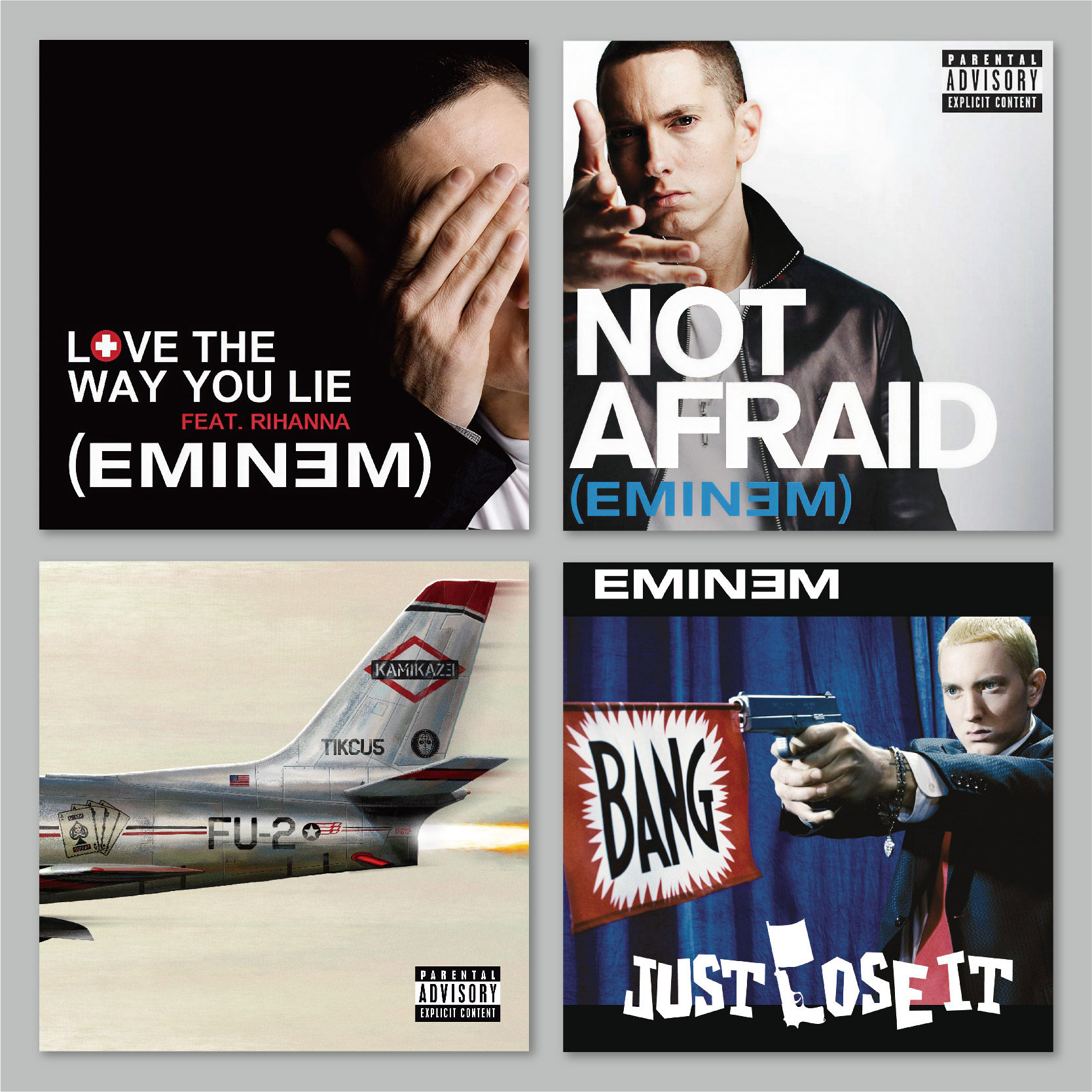 Eminem专辑封面海报全店满5送1