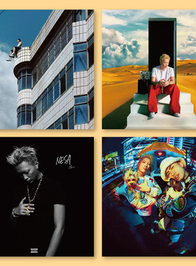 艾志恒Asen说唱rap音乐专辑封面海报装饰画墙贴贴墙无框装饰照片