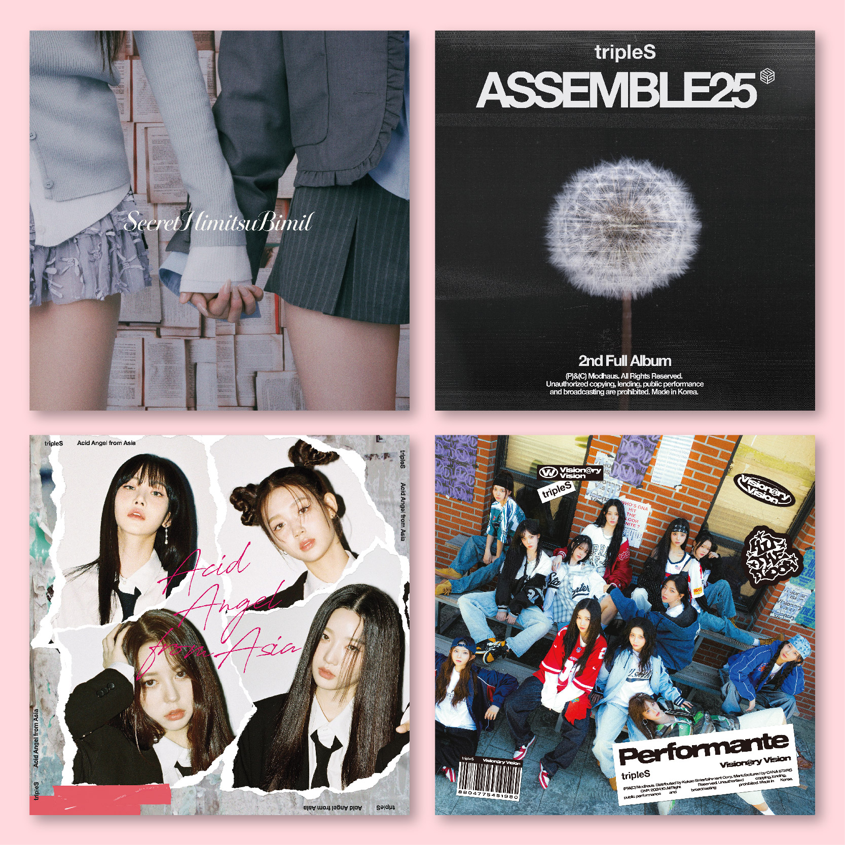 tripleS女团专辑海报全店满5送1