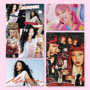 JENNIE金珍妮海报blackpink周边卧室房间床头装饰画墙贴无框画